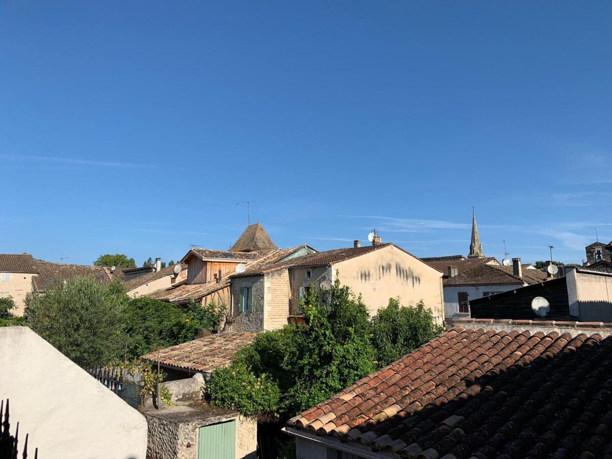 Maison Cosy Coeur De Bastide+ Cour + Vue Sur Toits Eymet Exterior photo
